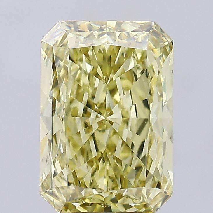 5.08 Ct. Fancy Intense Yellow Radiant Lab Grown Diamond