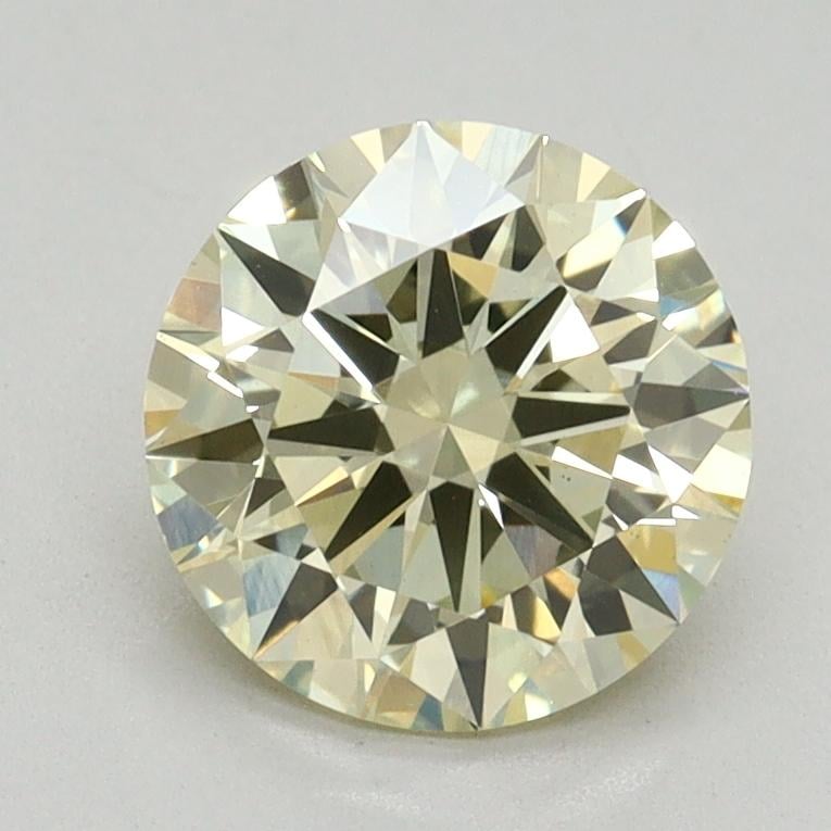 1.55 Ct. Fancy Light Yellow Round Lab Grown Diamond
