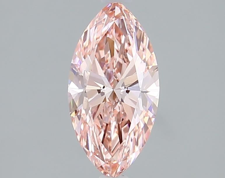 1.06 Ct. Fancy Vivid Pink Marquise Lab Grown Diamond