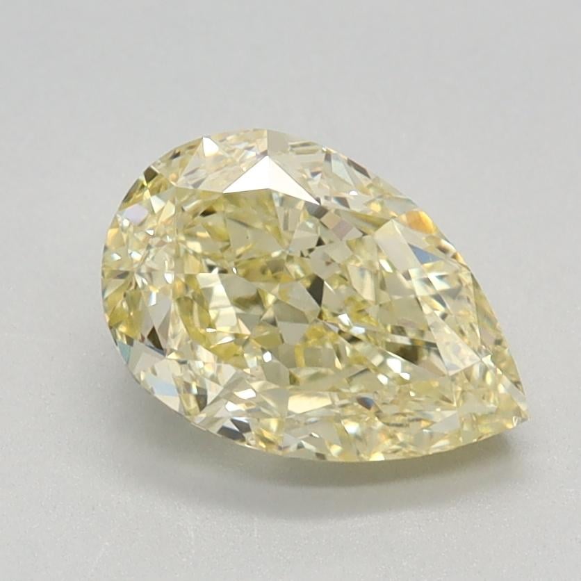 1.35 Ct. Fancy Intense Yellow Pear Lab Grown Diamond