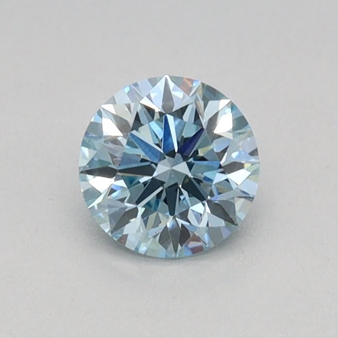 0.33 Ct. Fancy Intense Blue Round Lab Grown Diamond