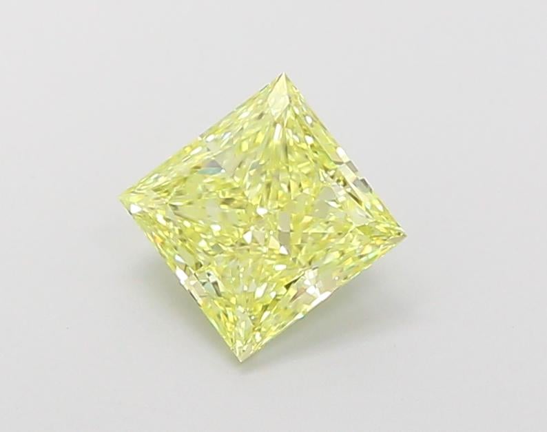 1.19 Ct. Fancy Intense Yellow Princess Lab Grown Diamond