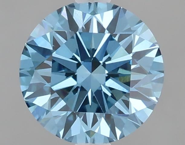 1.04 Ct. Fancy Vivid Blue Round Lab Grown Diamond