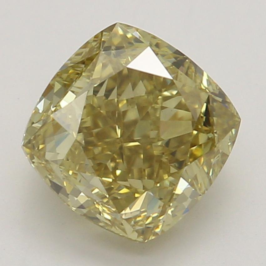 1.02 Ct. Fancy Deep Brownish Yellow Cushion Diamond