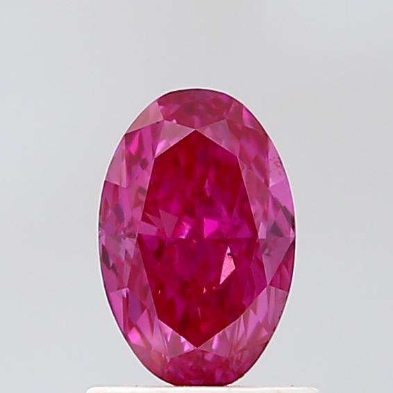 1.02 Ct. Fancy Vivid Pink Oval Lab Grown Diamond