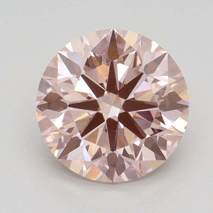 2.02 Ct. Fancy Pink Round Lab Grown Diamond