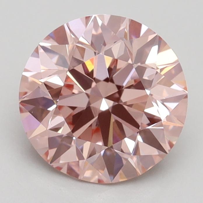 1.80 Ct. Fancy Intense Pink Round Lab Grown Diamond