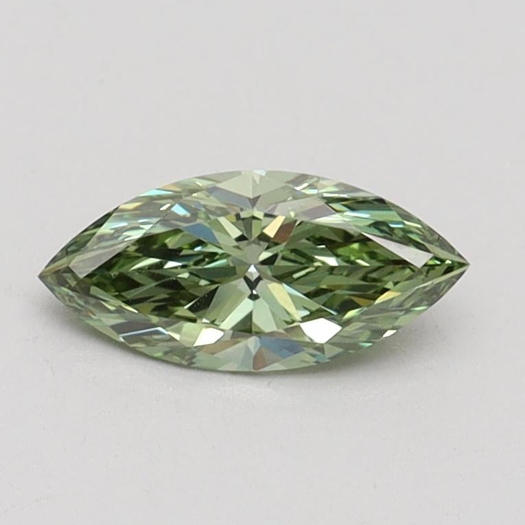 0.50 Ct. Fancy Intense Green Marquise Lab Grown Diamond