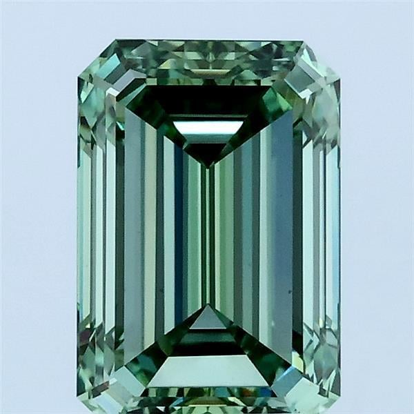 2.00 Ct. Fancy Green Emerald Lab Grown Diamond