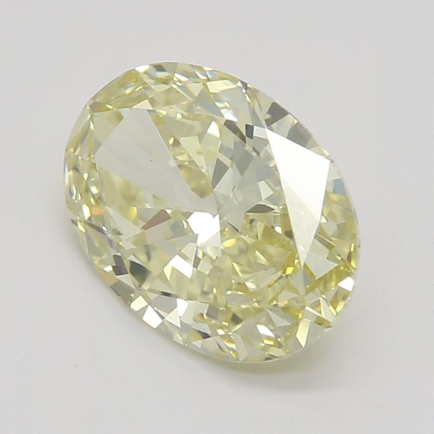 1.01 Ct. Fancy Yellow Oval Diamond