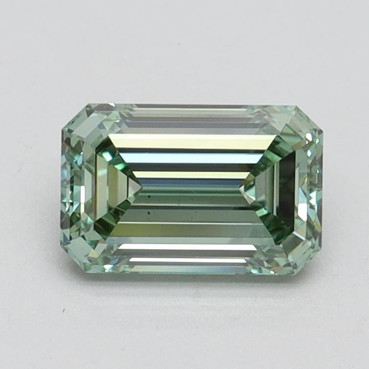 1.06 Ct. Fancy Intense Green Emerald Lab Grown Diamond