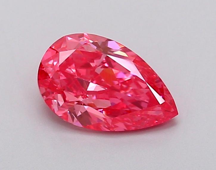1.03 Ct. Fancy Vivid Pink Pear Lab Grown Diamond