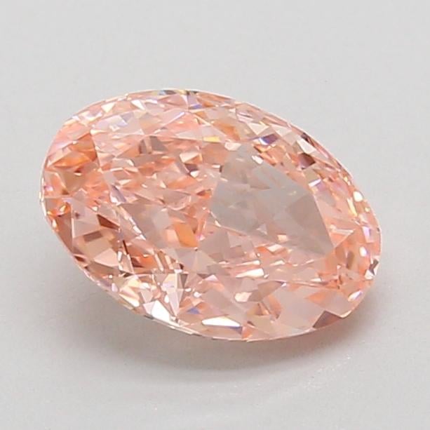 1.50 Ct. Fancy Vivid Pink Oval Lab Grown Diamond