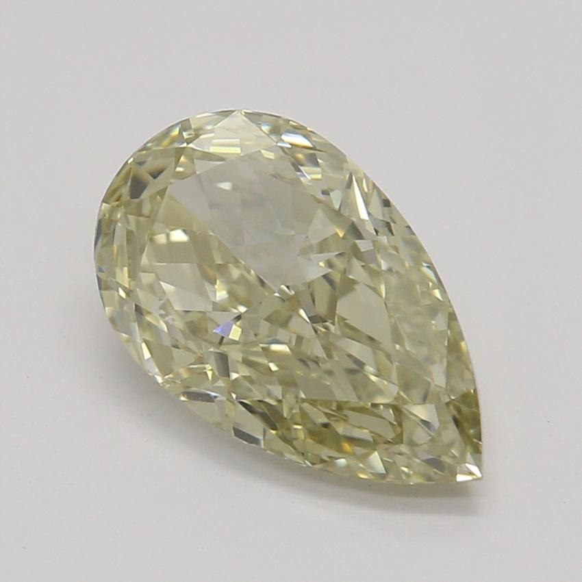 1.03 Ct. Fancy Brownish Greenish Yellow Pear Diamond