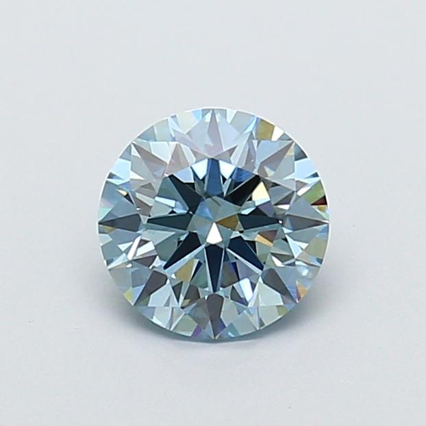 1.04 Ct. Fancy Intense Blue Round Lab Grown Diamond