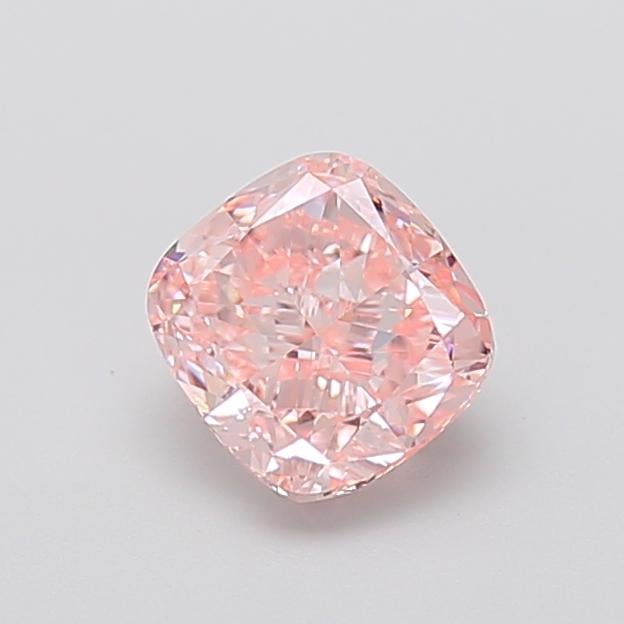 1.60 Ct. Fancy Intense  Pink Cushion Lab Grown Diamond