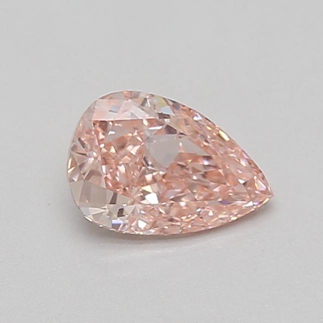 0.74 Ct. Fancy Vivid Pink Pear Lab Grown Diamond