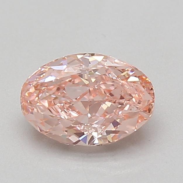 1.26 Ct. Fancy Vivid Pink Oval Lab Grown Diamond