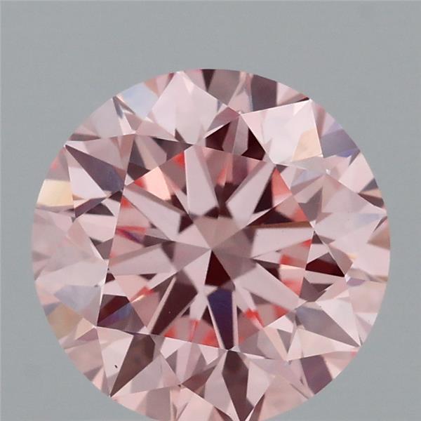 1.84 Ct. Fancy Intense Pink Round Lab Grown Diamond