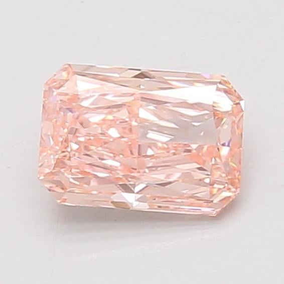 1.07 Ct. Fancy Vivid Pink Radiant Lab Grown Diamond