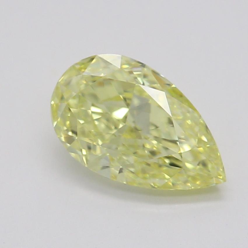 0.64 Ct. Fancy Intense Yellow Pear Diamond