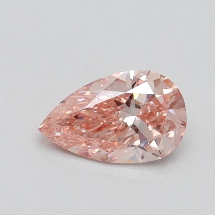 0.40 Ct. Fancy Brownish Pink Pear Lab Grown Diamond