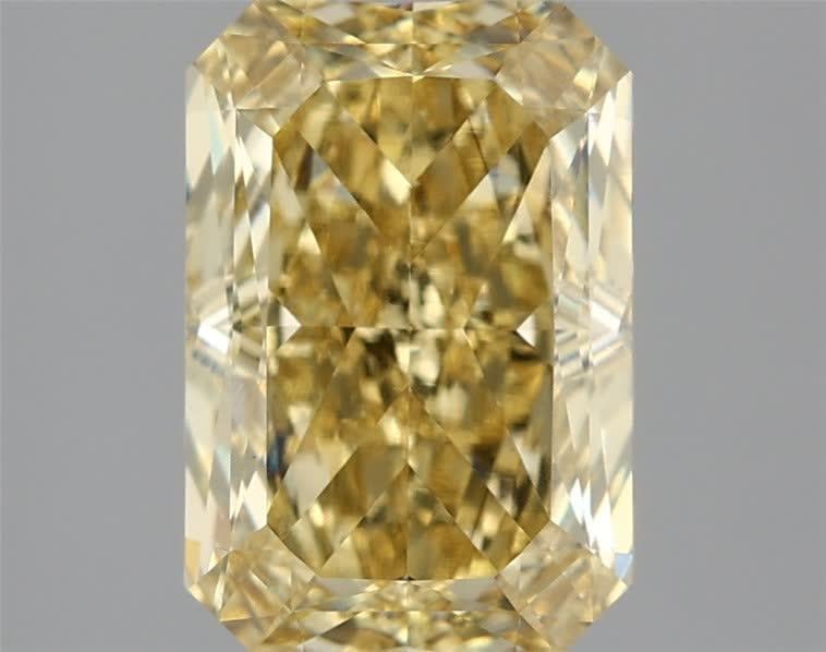 2.57 Ct. Fancy Intense Yellow Radiant Lab Grown Diamond