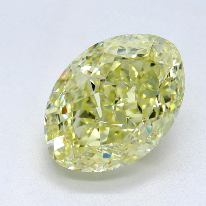 1.50 Ct. Fancy Yellow Oval Diamond