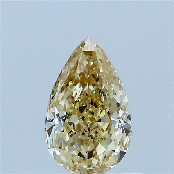 0.58 Ct. Fancy Yellow Pear Lab Grown Diamond
