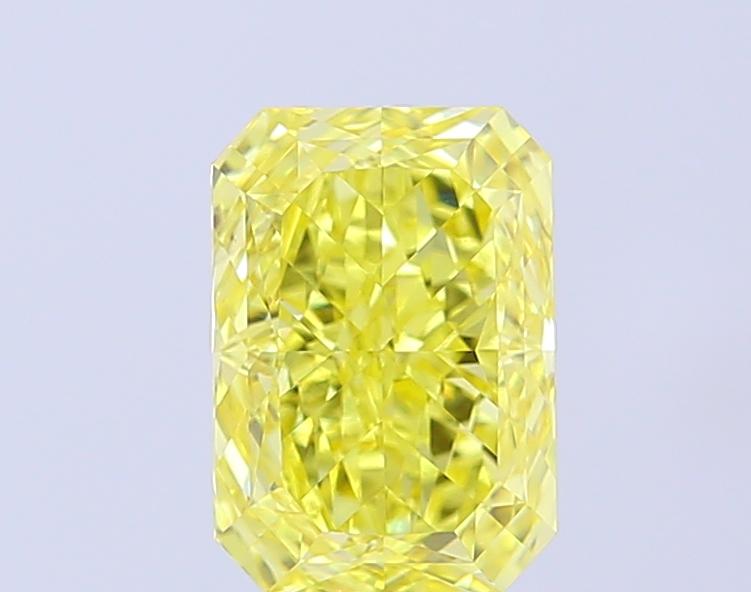 2.02 Ct. Fancy Yellow Radiant Lab Grown Diamond