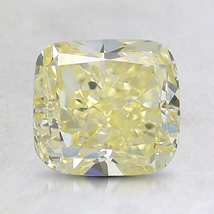 1.73 Ct. Fancy Yellow Cushion Diamond