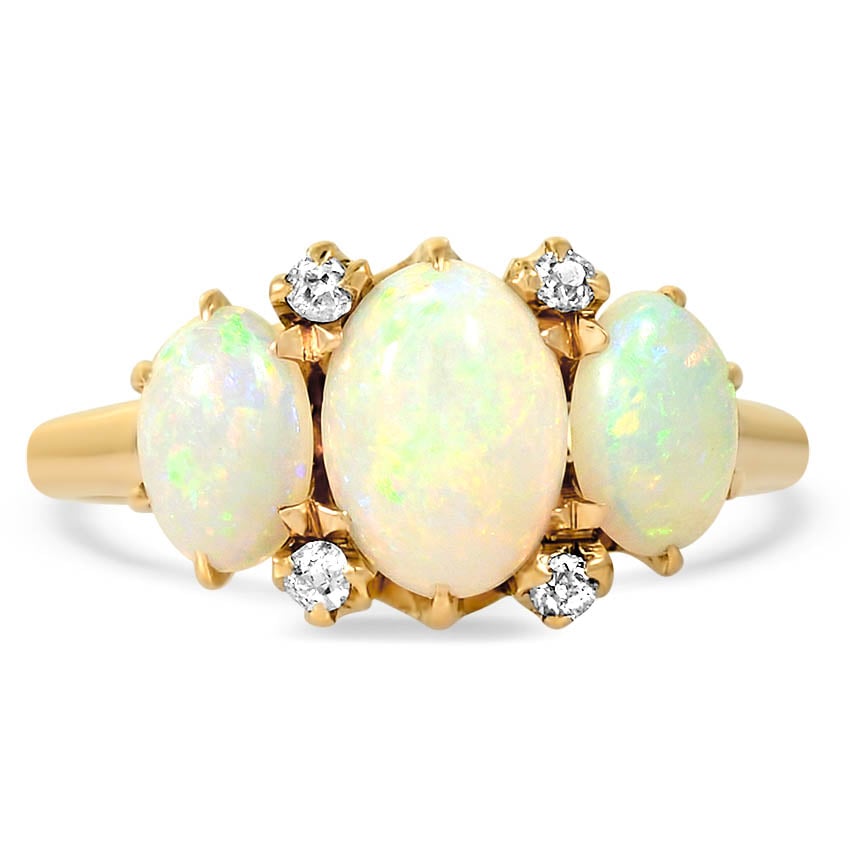 Victorian Opal Vintage Ring | Hugheson | Brilliant Earth