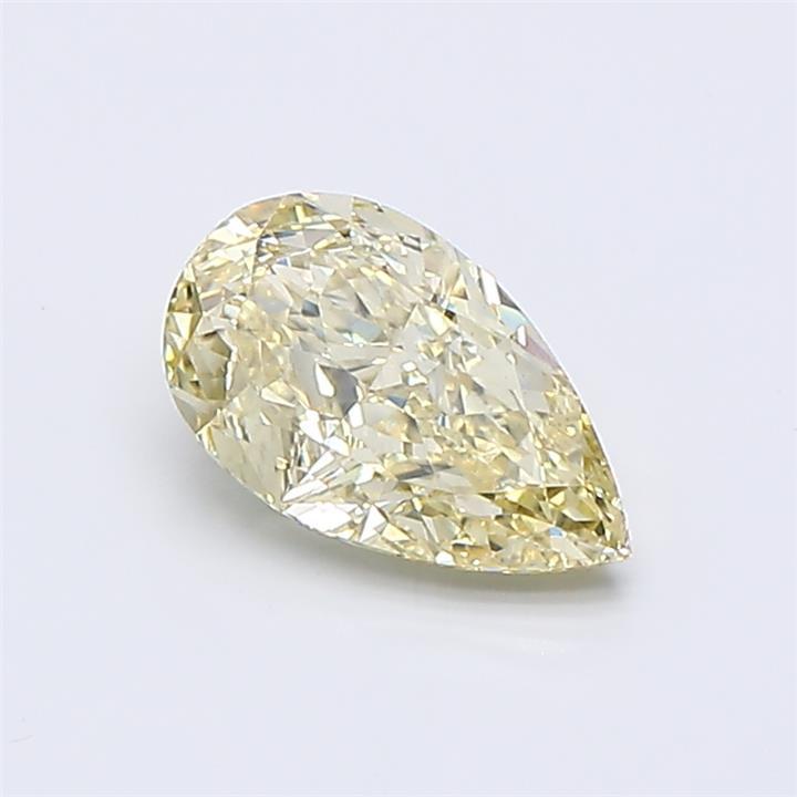 1.13 Ct. Fancy  Yellow Pear Lab Grown Diamond