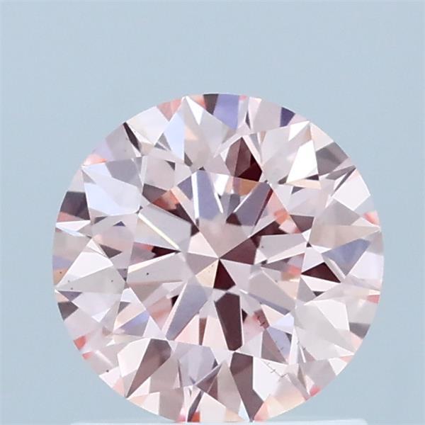1.08 Ct. Fancy Intense Pink Round Lab Grown Diamond