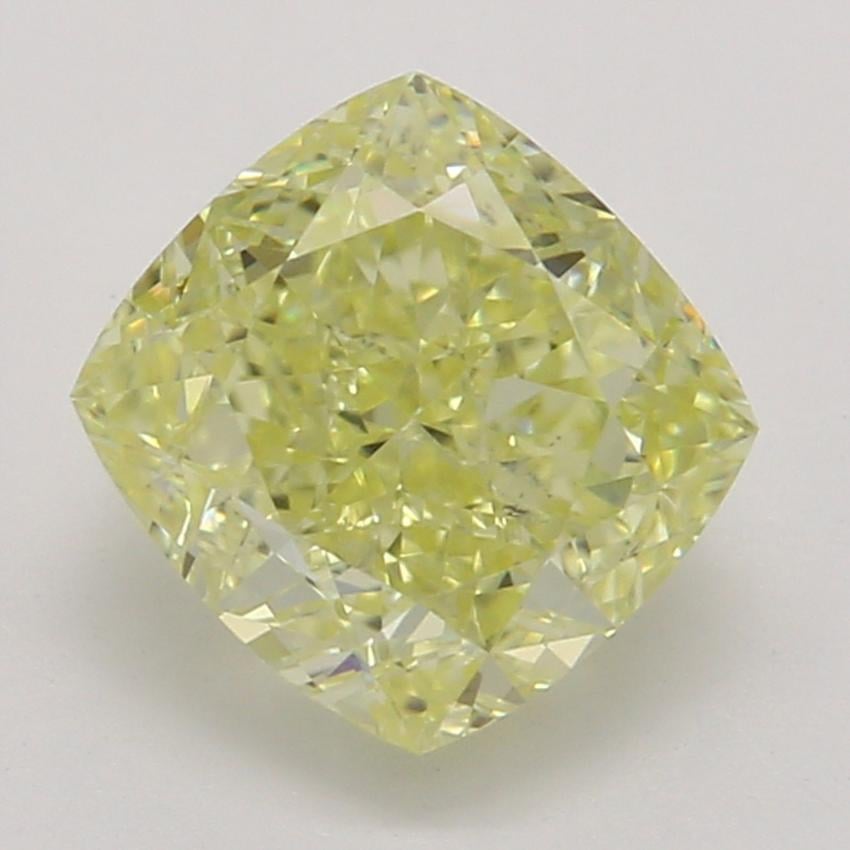 1.00 Ct. Fancy Yellow Cushion Diamond