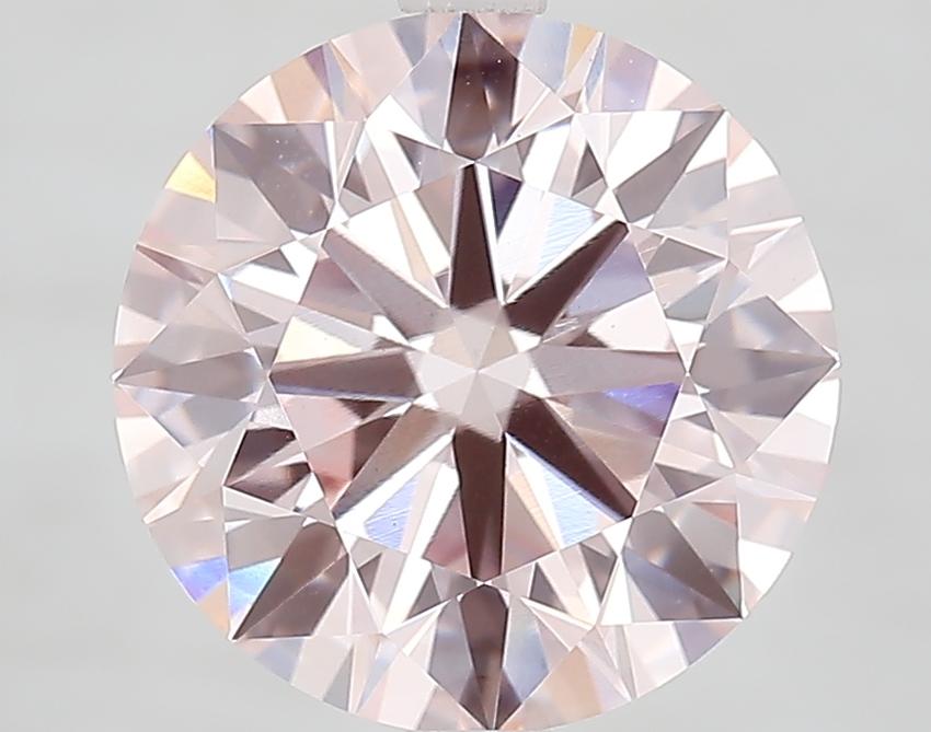 4.55 Ct. Fancy Pink Round Lab Grown Diamond