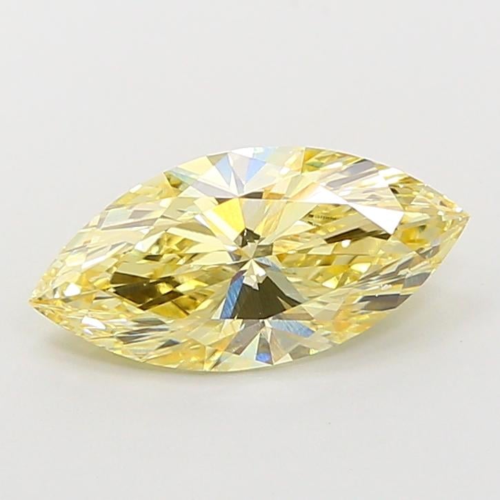 1.77 Ct. Fancy Yellow Marquise Lab Grown Diamond