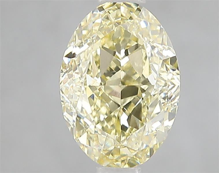 2.08 Ct. Fancy Intense Yellow Oval Lab Grown Diamond
