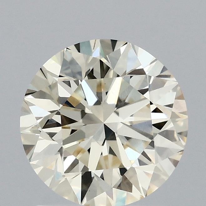 1.55 Ct. Fancy Light Yellow Round Lab Grown Diamond