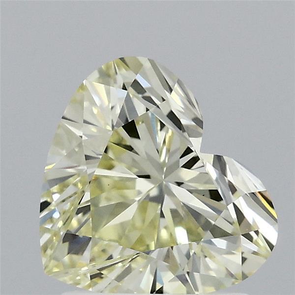 1.59 Ct. Fancy Yellow Heart Lab Grown Diamond