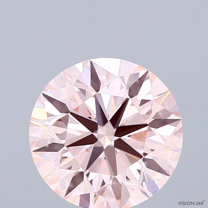 1.81 Ct. Fancy Intense Pink Round Lab Grown Diamond