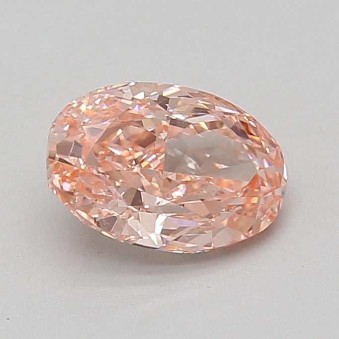 1.51 Ct. Fancy Vivid Pink Oval Lab Grown Diamond