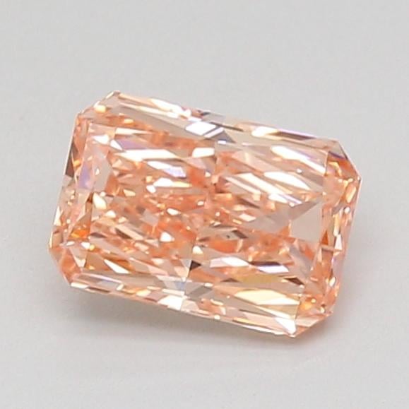 1.10 Ct. Fancy Intense Pink Radiant Lab Grown Diamond