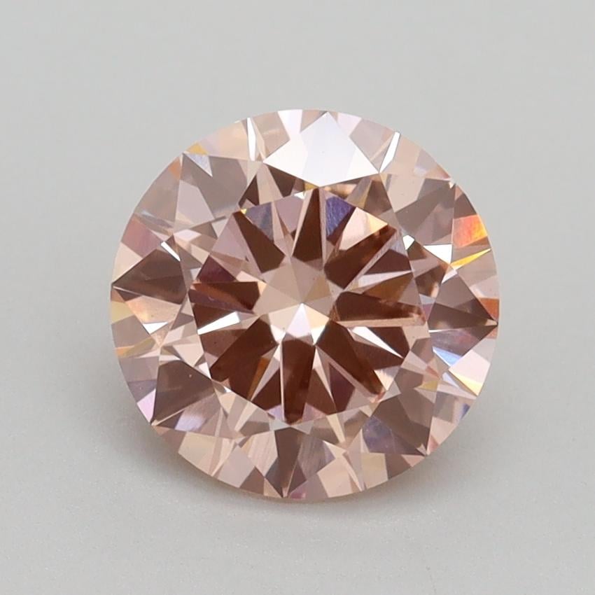 1.70 Ct. Fancy Intense Pink Round Lab Grown Diamond