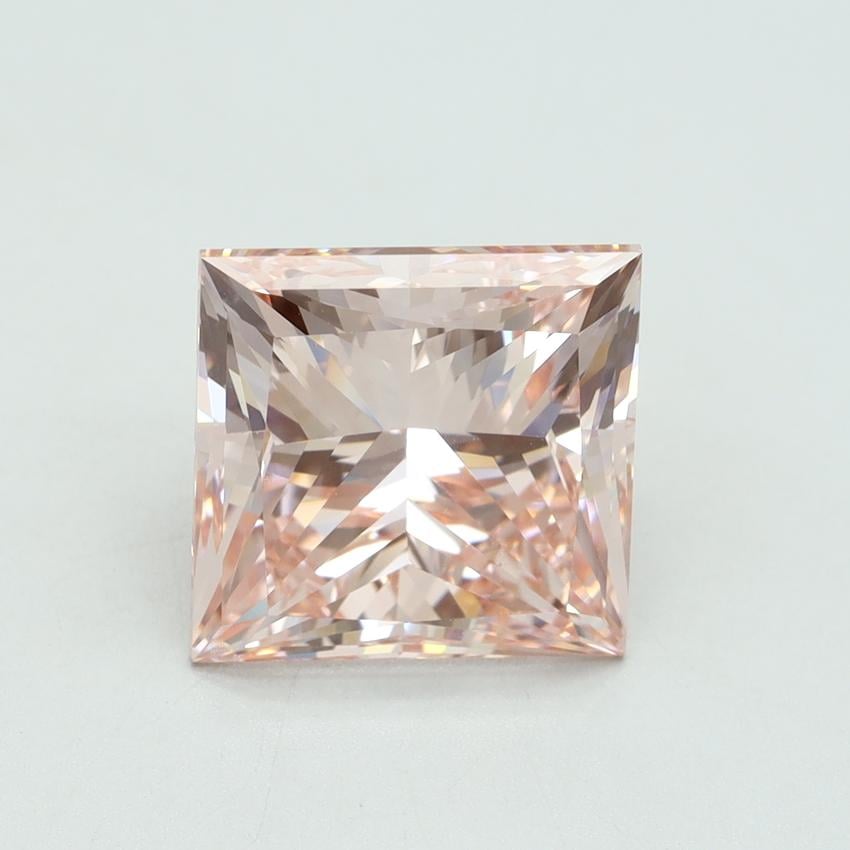 5.01 Ct. Fancy Intense Pink Princess Lab Grown Diamond