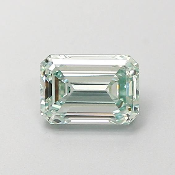 0.76 Ct. Fancy Intense Green Emerald Lab Grown Diamond