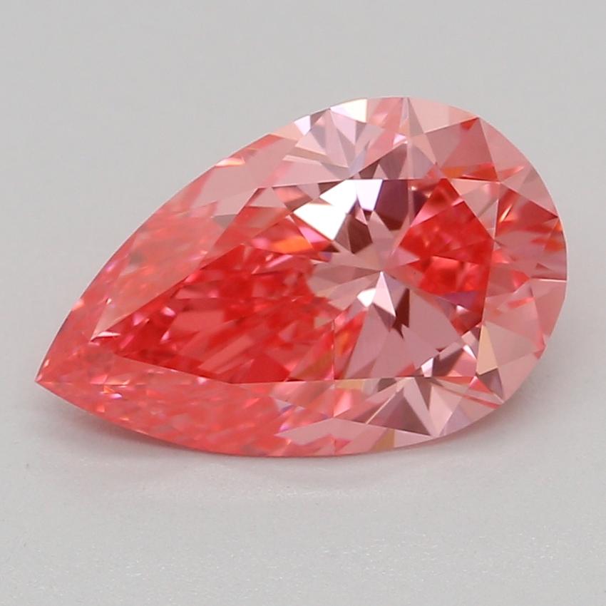 1.05 Ct. Fancy Vivid Pink Pear Lab Grown Diamond