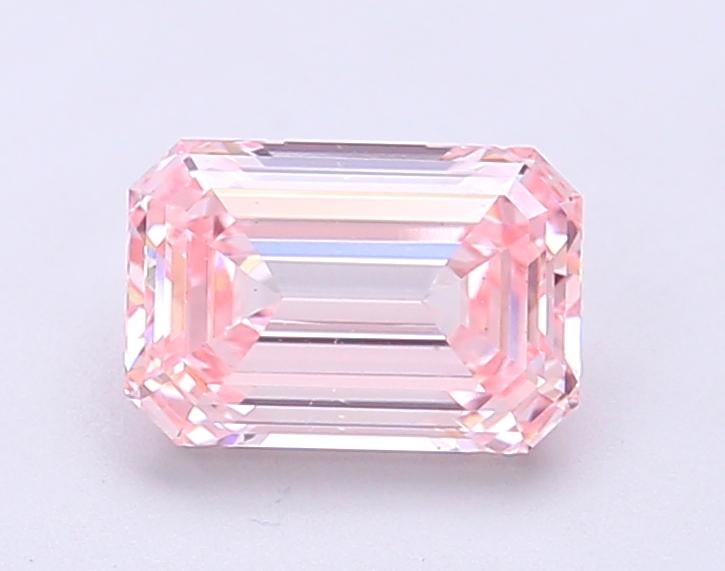 1.42 Ct. Fancy Intense Pink Emerald Lab Grown Diamond