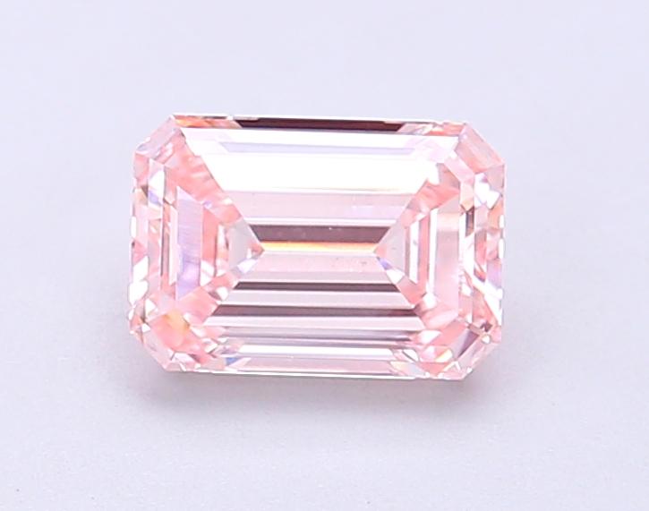 1.12 Ct. Fancy Intense Pink Emerald Lab Grown Diamond