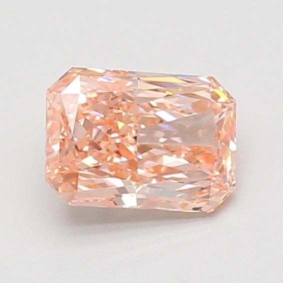 0.91 Ct. Fancy Vivid Pink Radiant Lab Grown Diamond